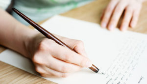 Letter writing