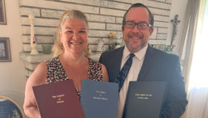 Nicholas Salvatore Gatto founded Legacies of Life, LLC. in 1994 after completing a 500-page book about his own life for his daughters. He now helps others write their stories. He is shown with his wife Linda Gatto.