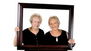 Arlene’s Costumes co-owners, Donna and her sister, Arlene. Both in their 80s, they are in charge of a business that started in 1956.