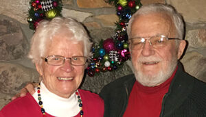 Penfield residents Martha Welch and Peter Perine, both 84, lost their previous spouses in 2012. They met each other shortly after at the Unitarian Church in Brighton and later married. “Both of us strongly believe we don’t want to live alone,” say Perine.