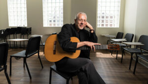 Petar Kodzas, associate dean and director of Eastman Community Music School in Rochester. The school instructs 400 students who are aged 50 and older through one-on-one lessons and through group sessions in the New Horizons ensemble and the beginner ensembles.