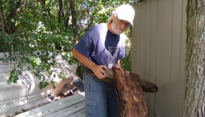 For Richard Della Costa, vacation is another opportunity to find treasures for later art projects.